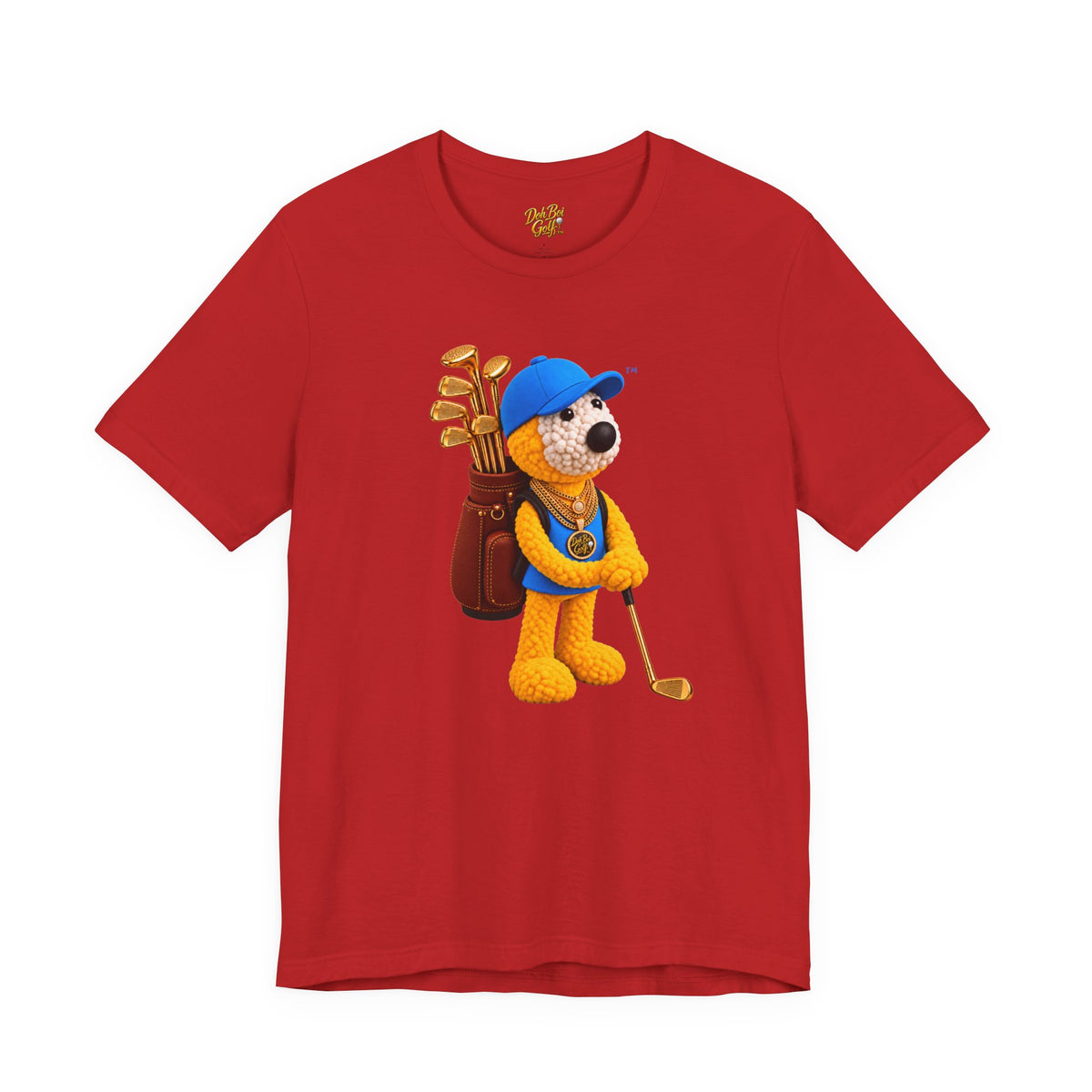 Doh Boi Golf™ Golf T-Shirt – Front & Back Golfer Graphic Tee