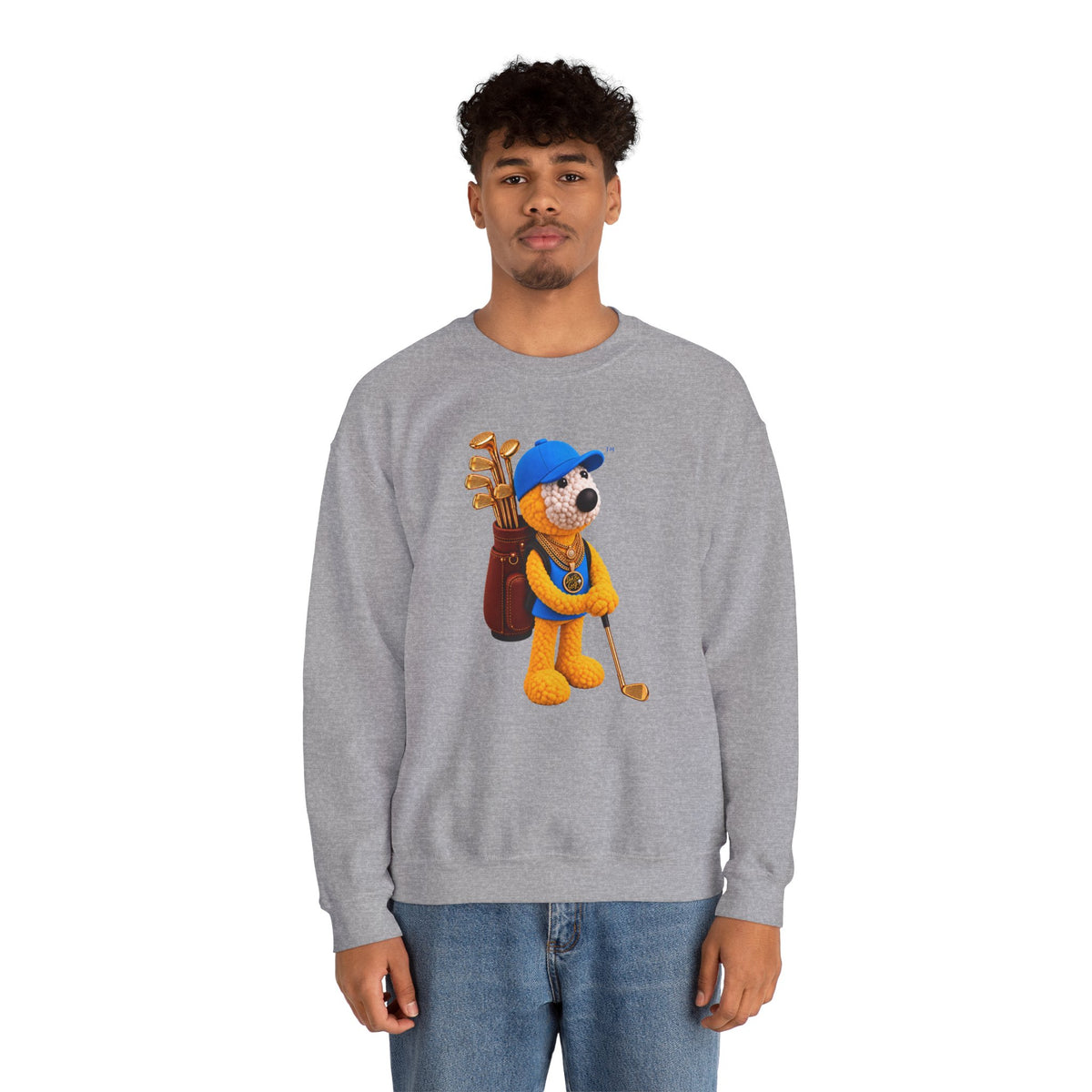 Doh Boi Golf™ Unisex Golf Sweatshirt – Urban Golfer Graphic Crewneck