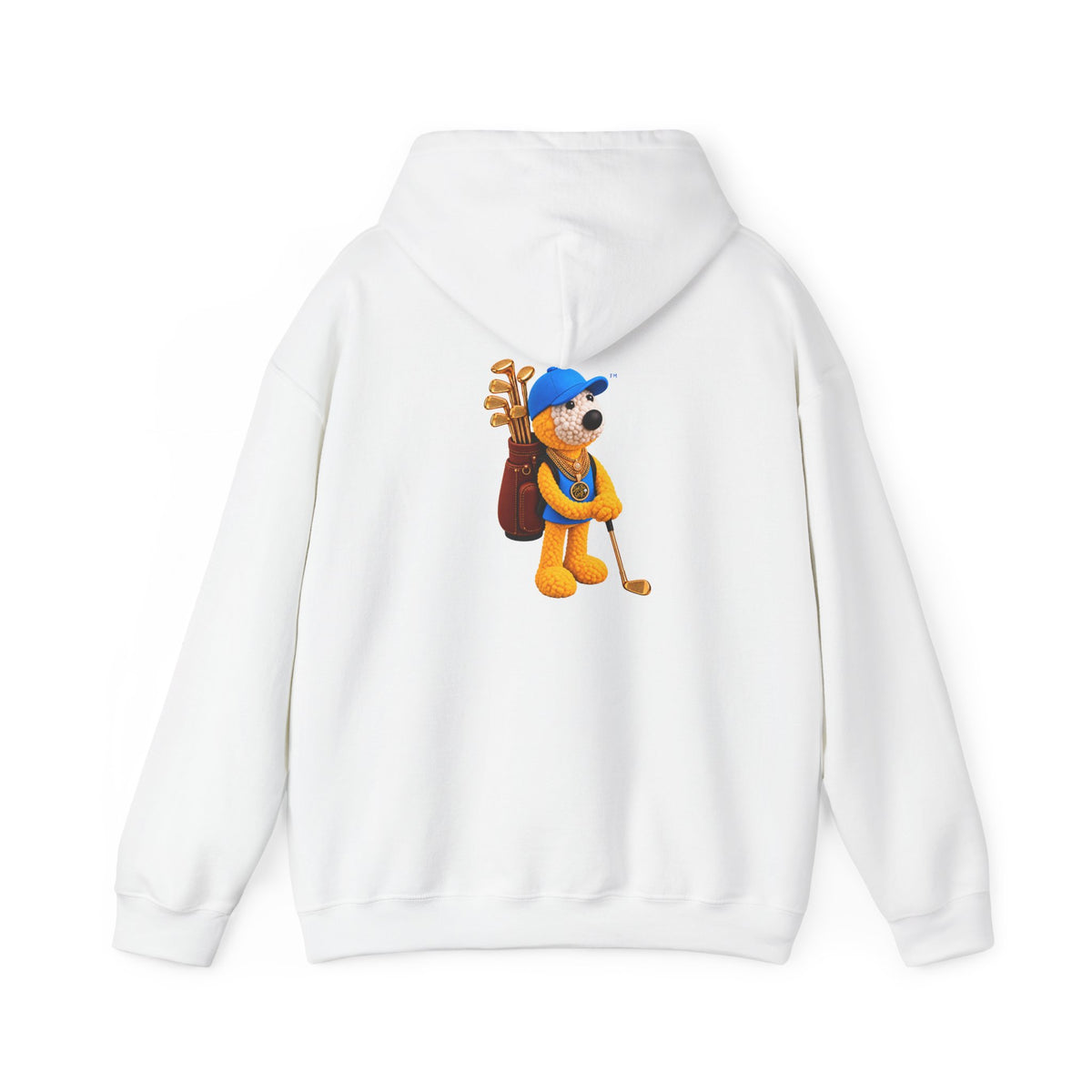 Doh Boi Golf™ Golf Hoodie – Front Logo & Back Golfer Graphic Pullover