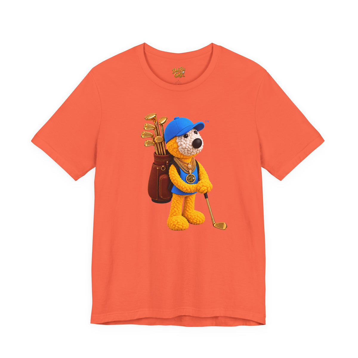 Doh Boi Golf™ Golf T-Shirt – Front & Back Golfer Graphic Tee