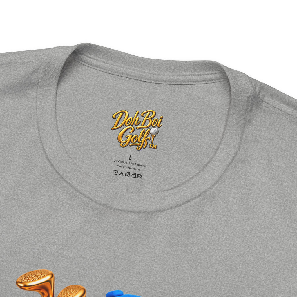 Doh Boi Golf™ Golf T-Shirt – Front & Back Golfer Graphic Tee
