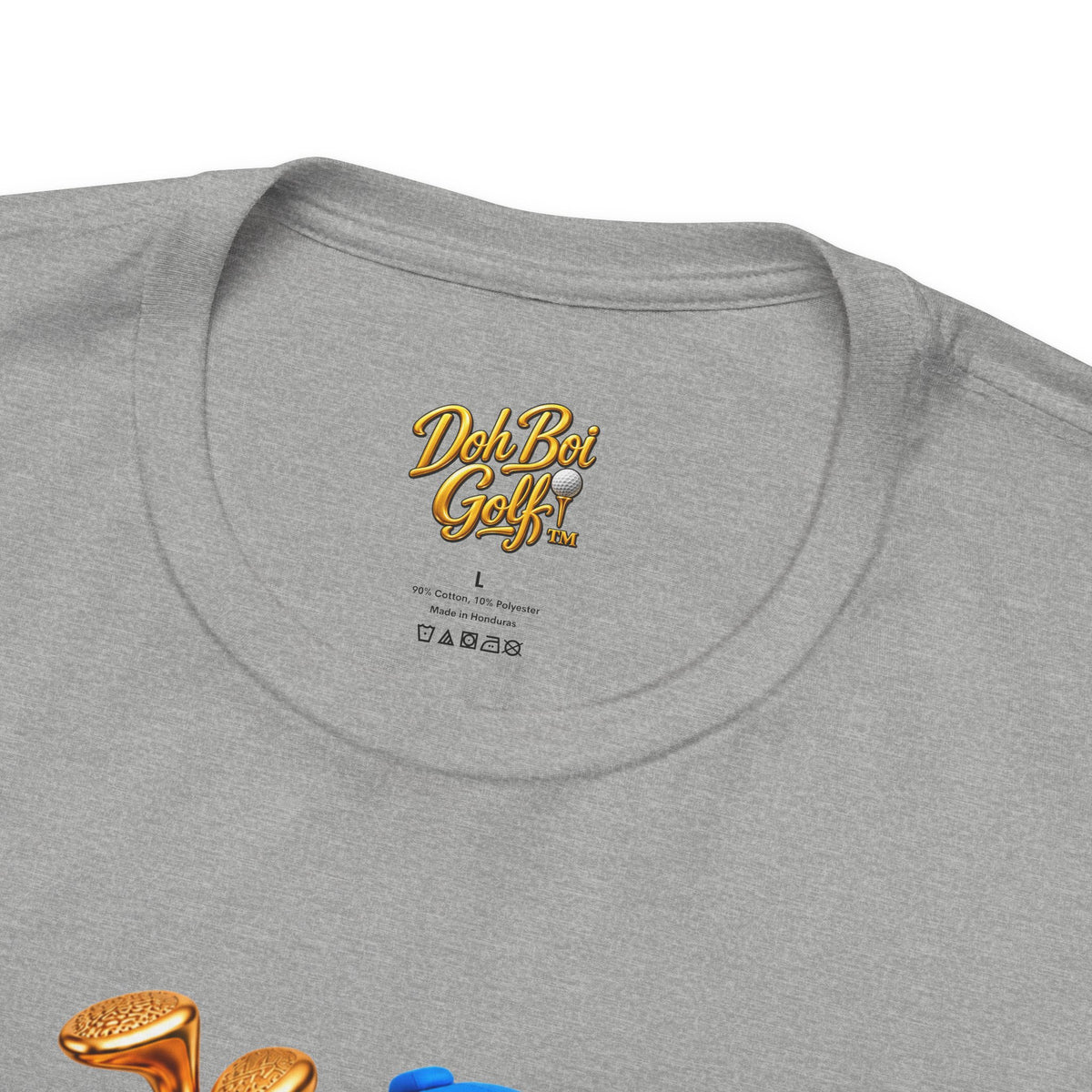 Doh Boi Golf™ Golf T-Shirt – Front & Back Golfer Graphic Tee