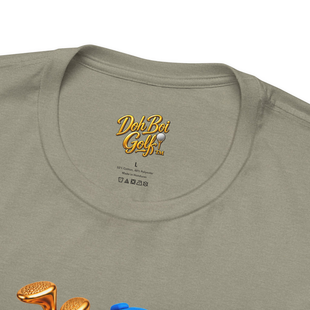 Doh Boi Golf™ Golf T-Shirt – Front & Back Golfer Graphic Tee