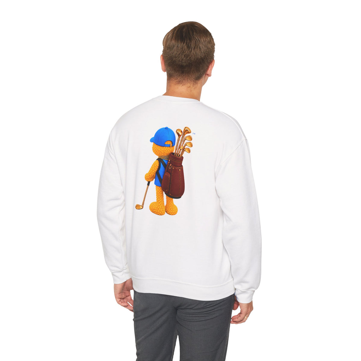 Doh Boi Golf™ Unisex Golf Sweatshirt – Urban Golfer Graphic Crewneck