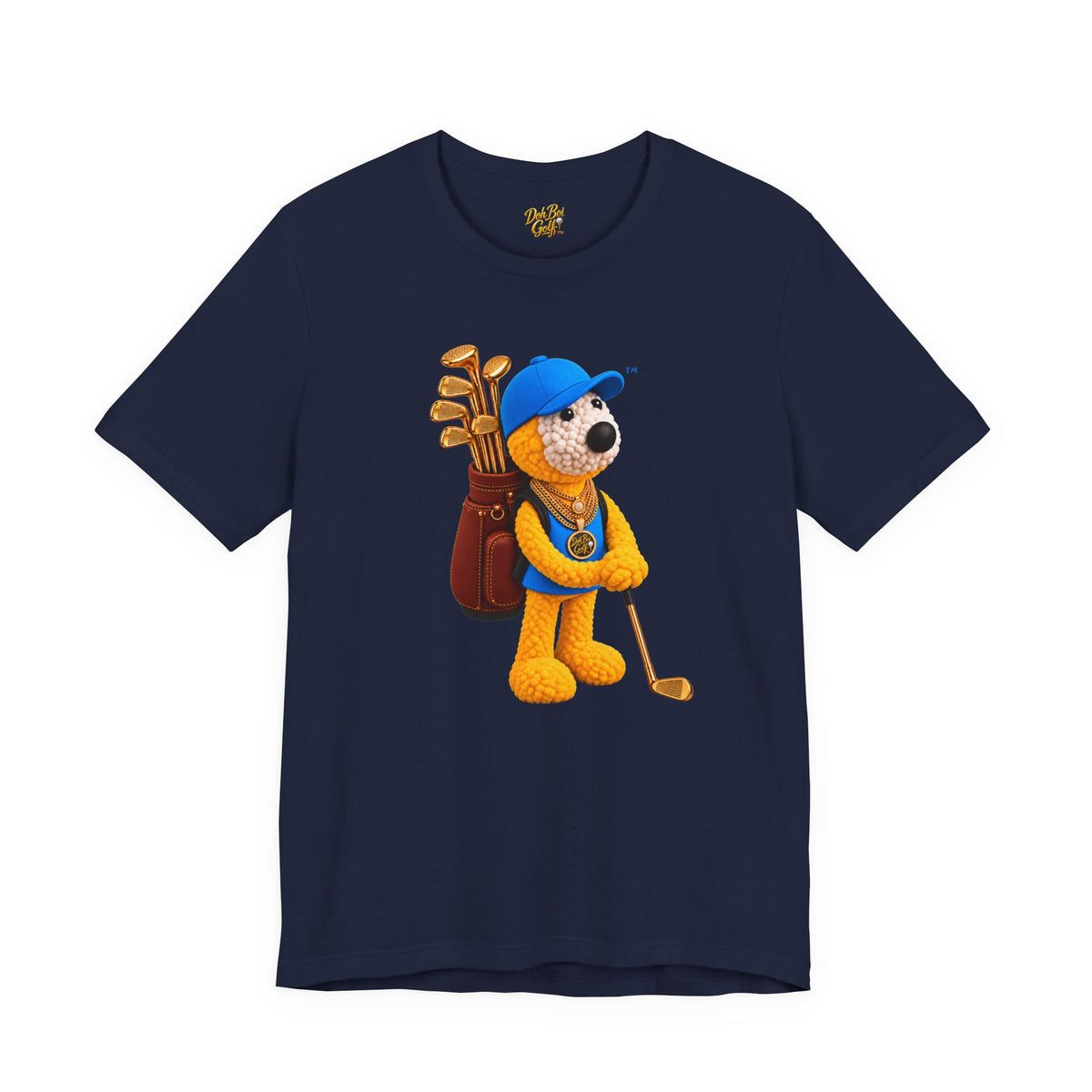 Doh Boi Golf™ Golf T-Shirt – Front & Back Golfer Graphic Tee