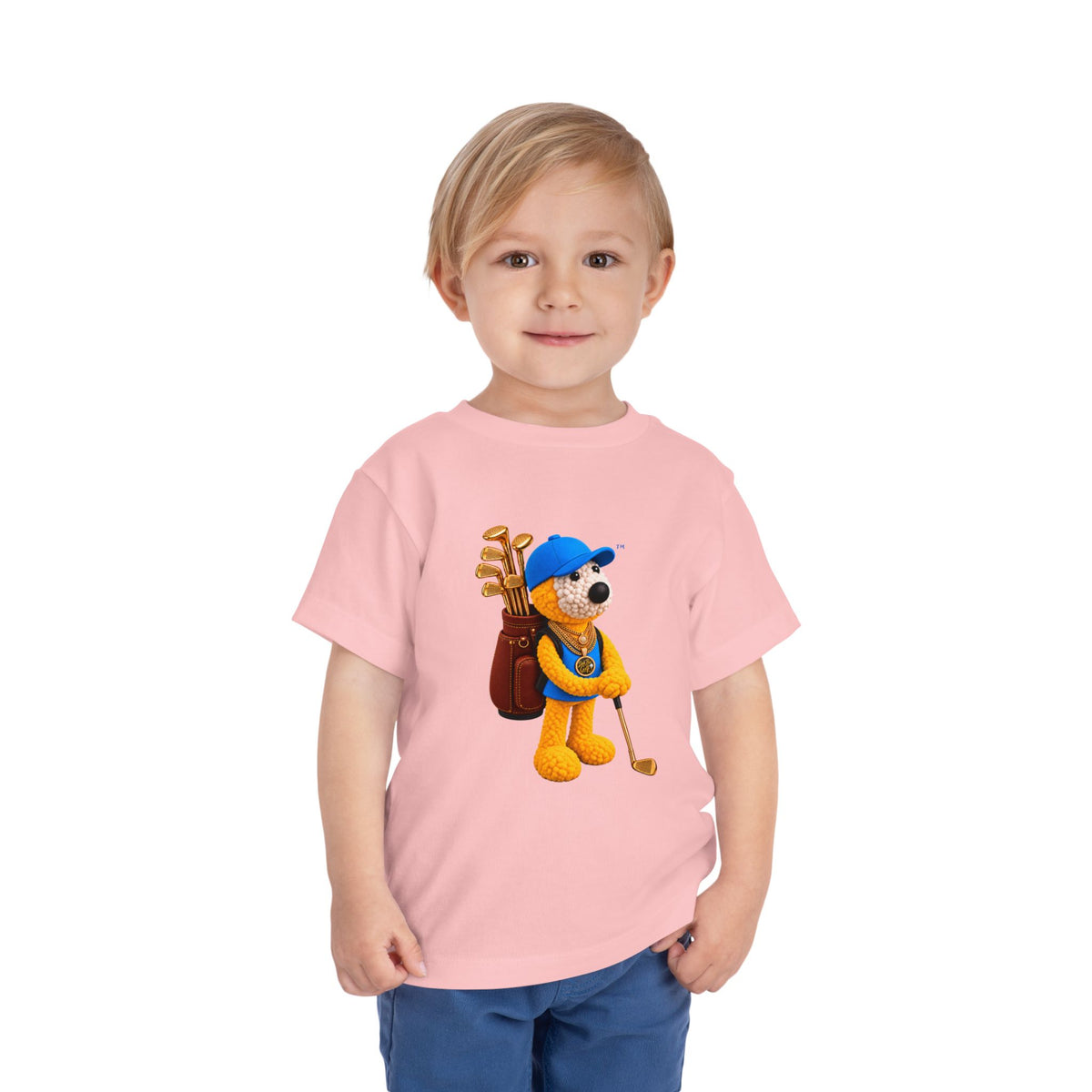 Doh Boi Golf™ Toddler Golf T-Shirt – Kids Golfer Graphic Tee