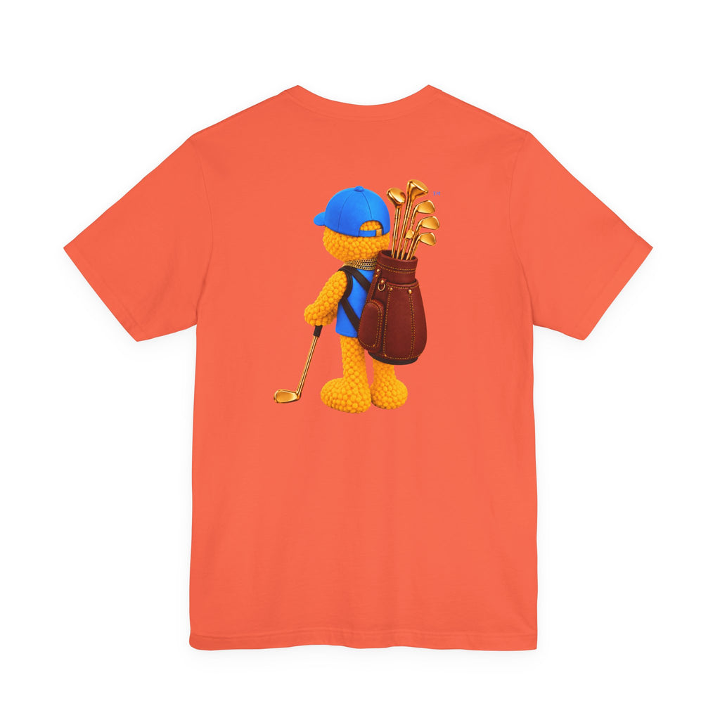 Doh Boi Golf™ Golf T-Shirt – Front & Back Golfer Graphic Tee