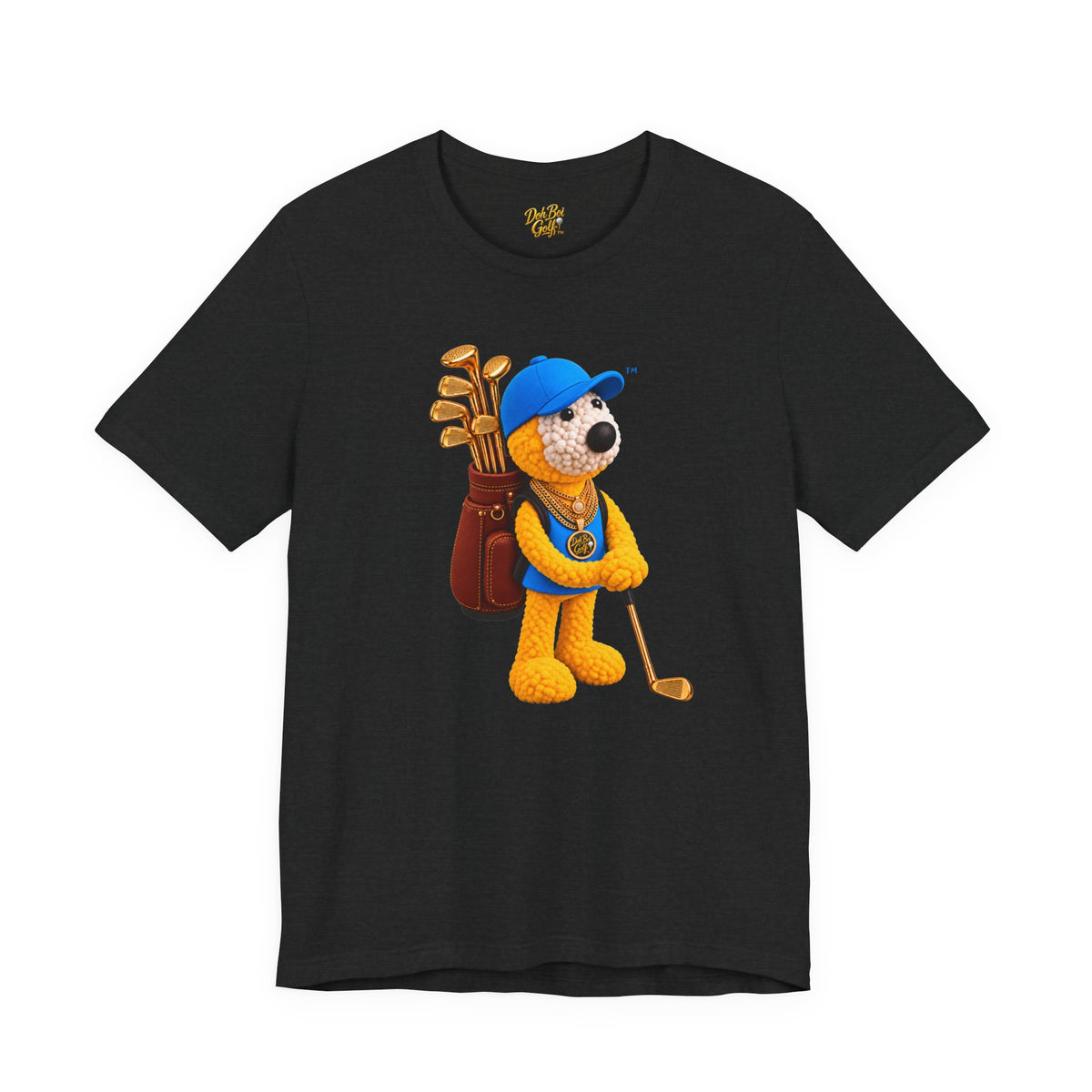 Doh Boi Golf™ Golf T-Shirt – Front & Back Golfer Graphic Tee