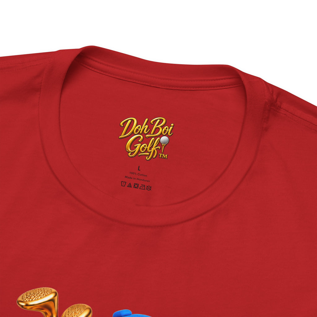 Doh Boi Golf™ Golf T-Shirt – Front & Back Golfer Graphic Tee