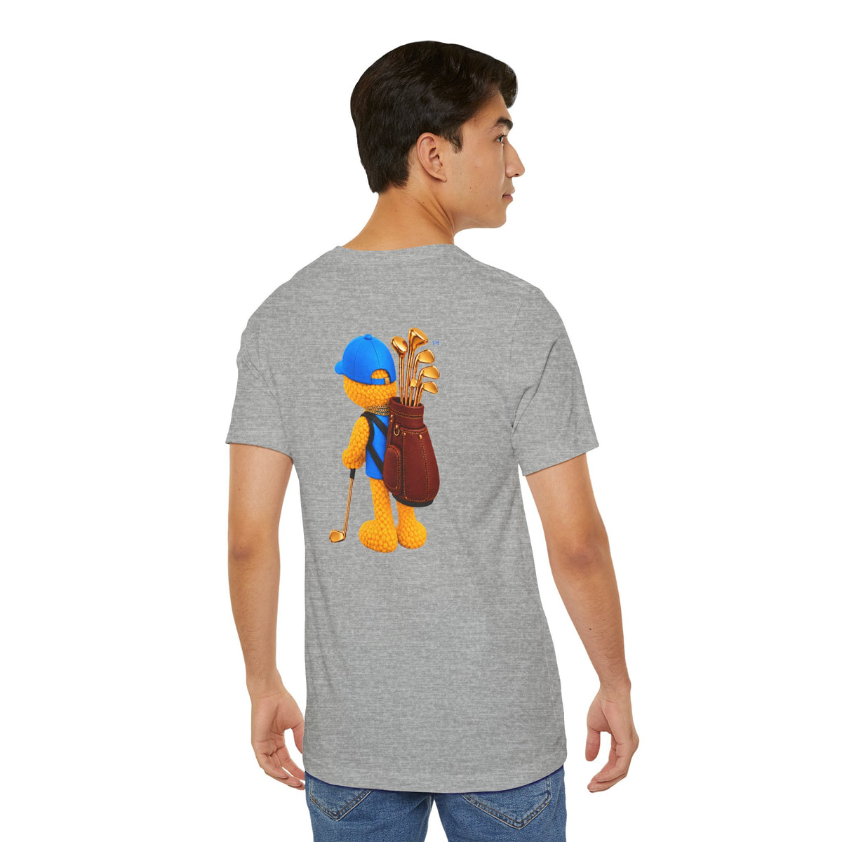 Doh Boi Golf™ Golf T-Shirt – Front & Back Golfer Graphic Tee