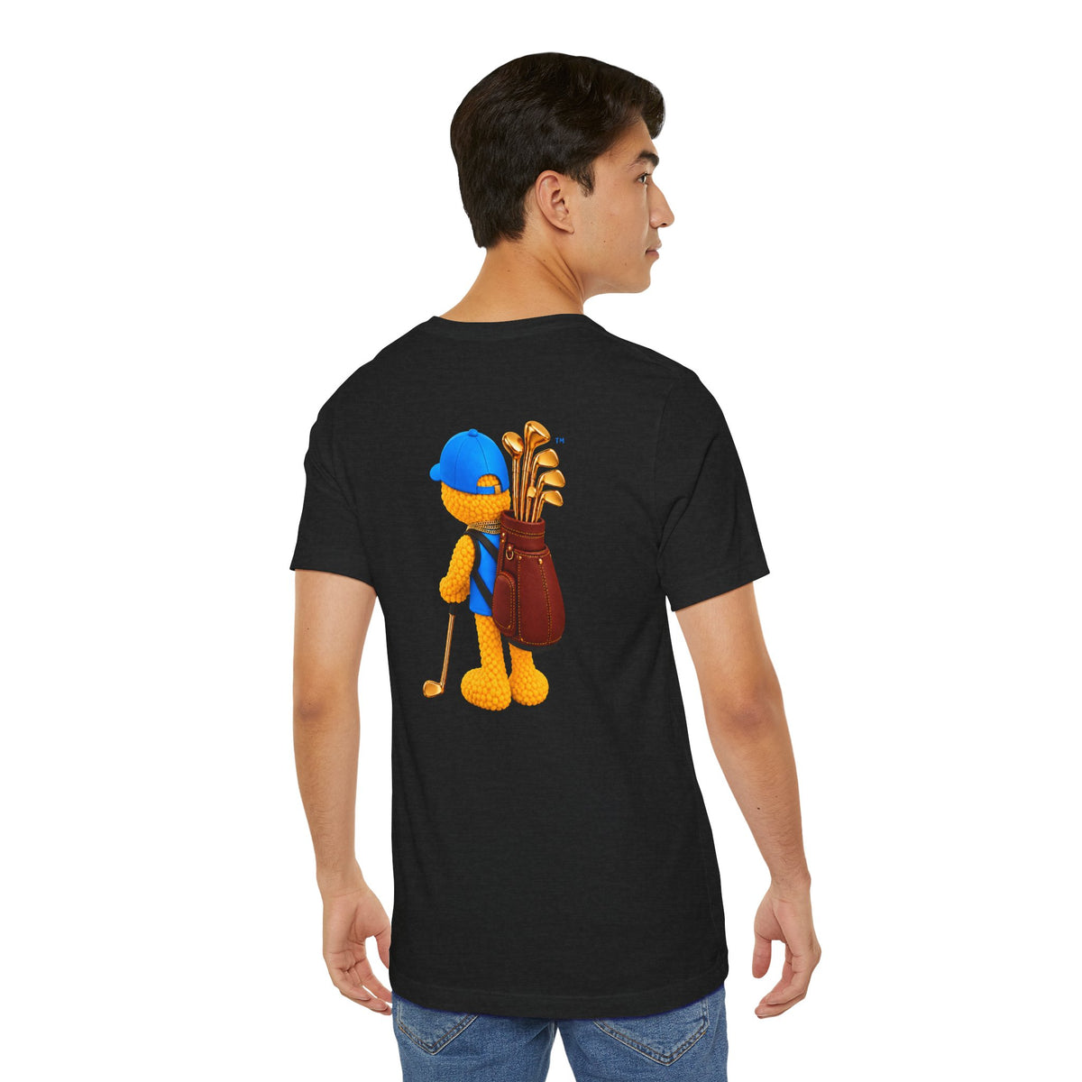 Doh Boi Golf™ Golf T-Shirt – Front & Back Golfer Graphic Tee