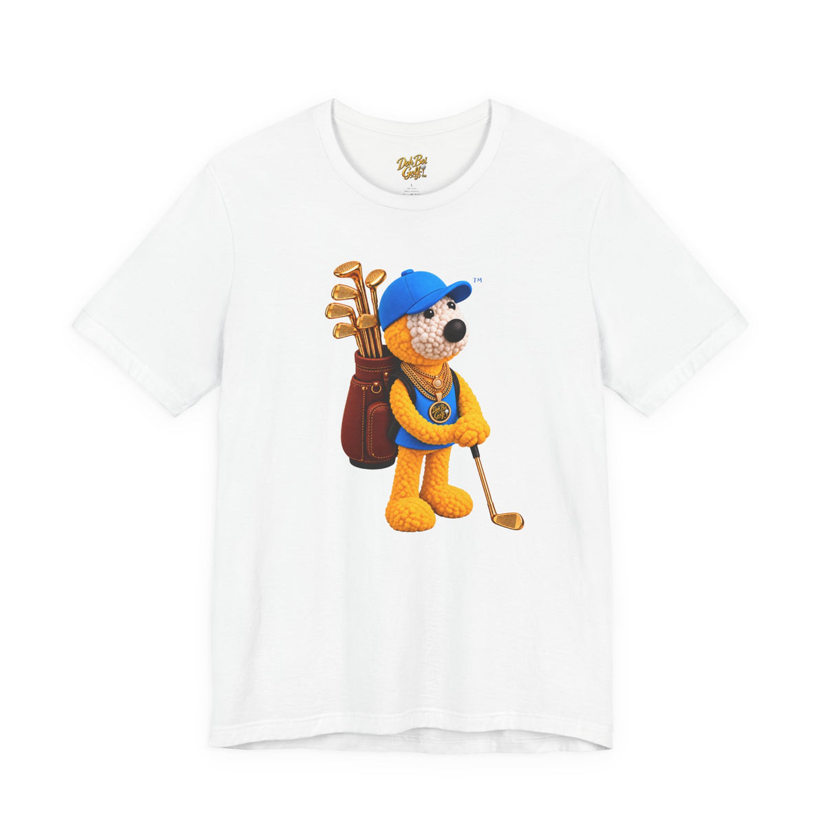 Doh Boi Golf™ Golf T-Shirt – Front & Back Golfer Graphic Tee
