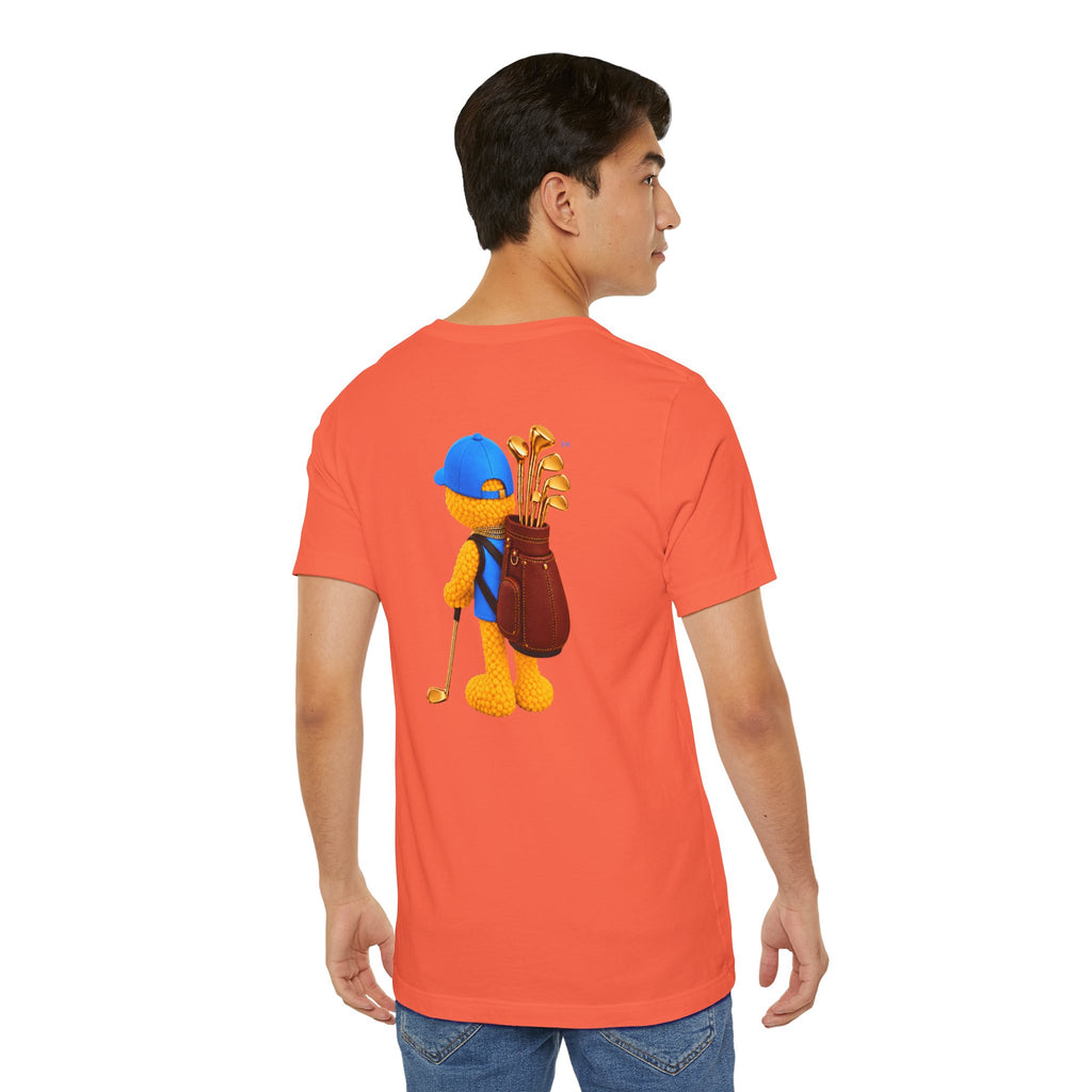 Doh Boi Golf™ Golf T-Shirt – Front & Back Golfer Graphic Tee