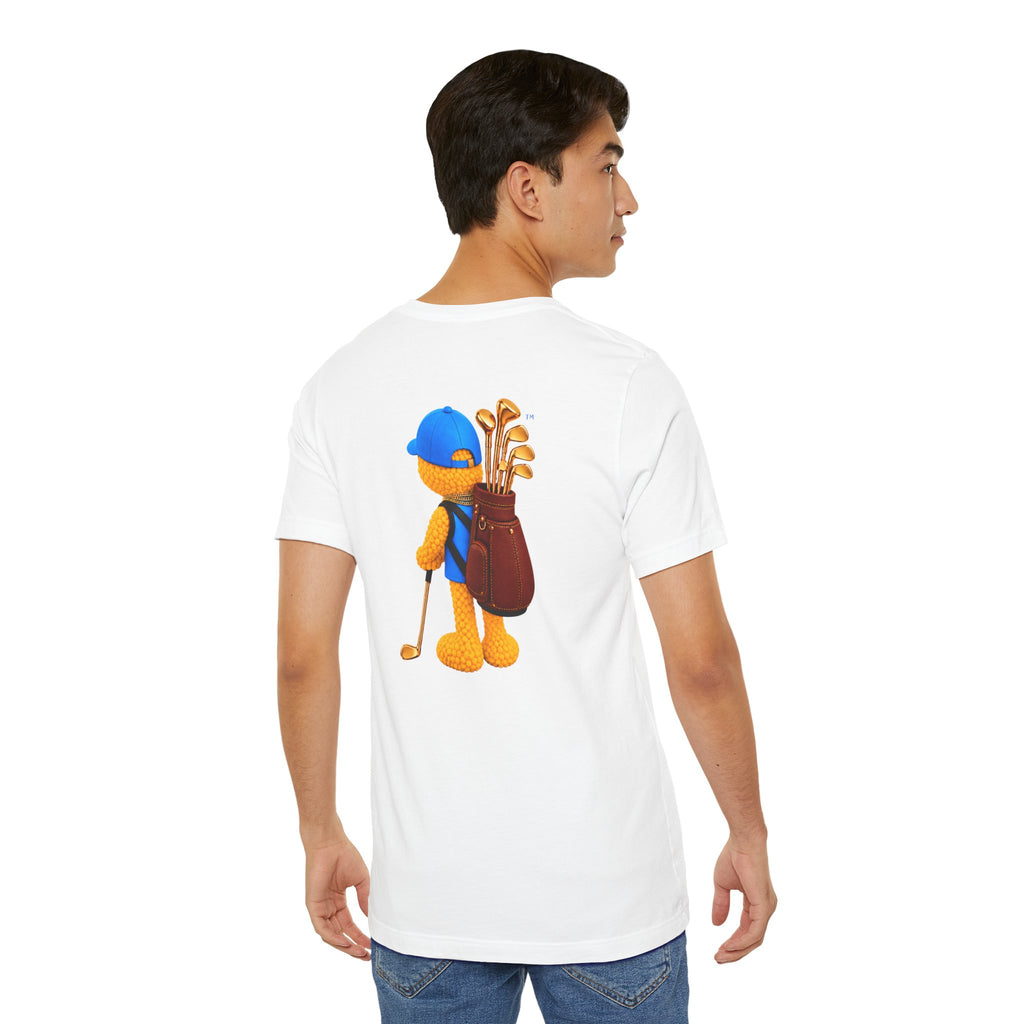 Doh Boi Golf™ Golf T-Shirt – Front & Back Golfer Graphic Tee