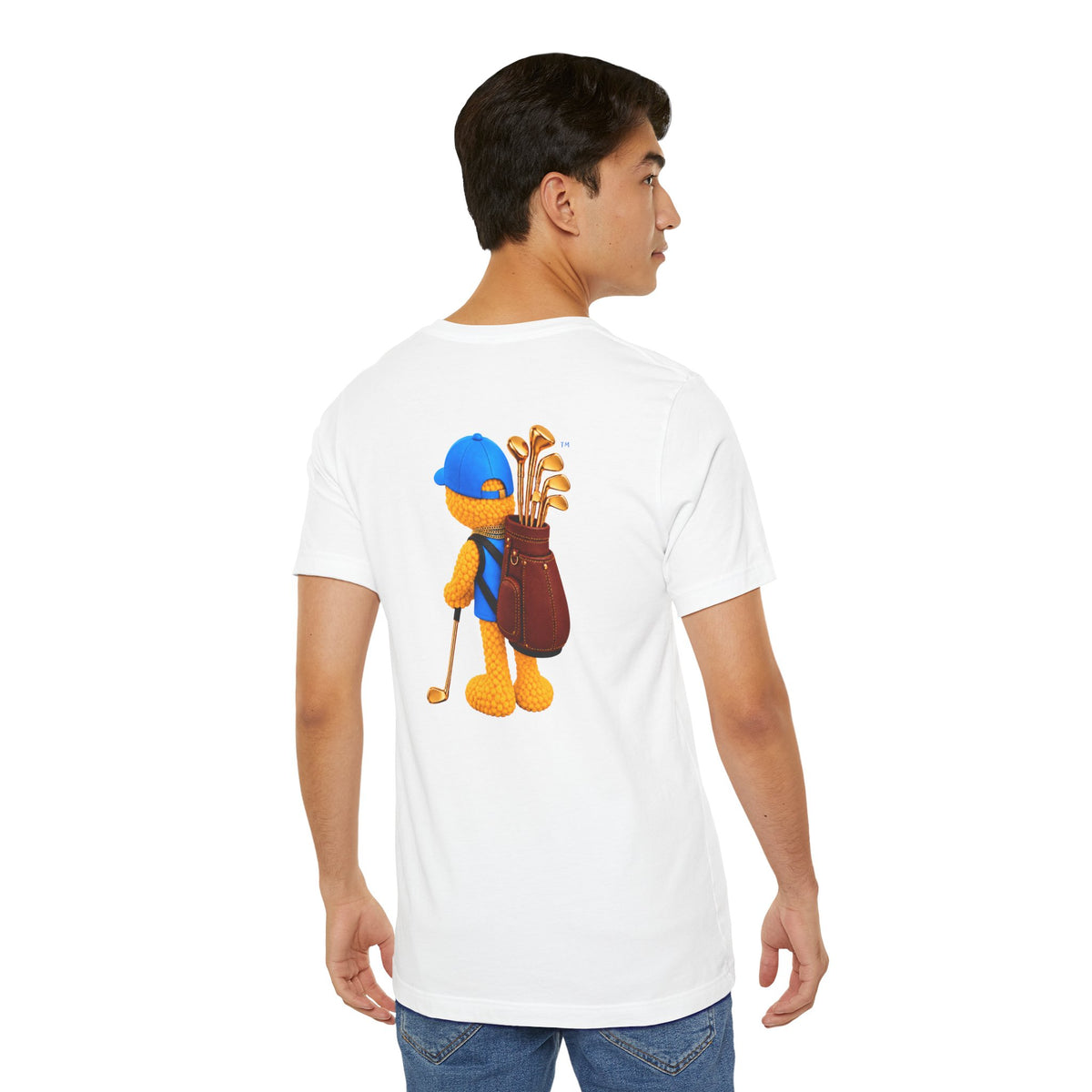 Doh Boi Golf™ Golf T-Shirt – Front & Back Golfer Graphic Tee