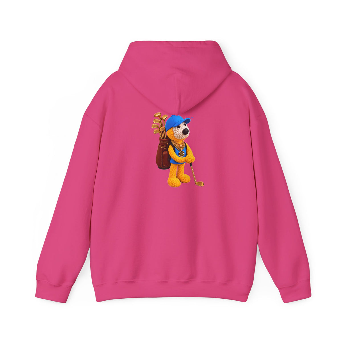 Doh Boi Golf™ Golf Hoodie – Front Logo & Back Golfer Graphic Pullover