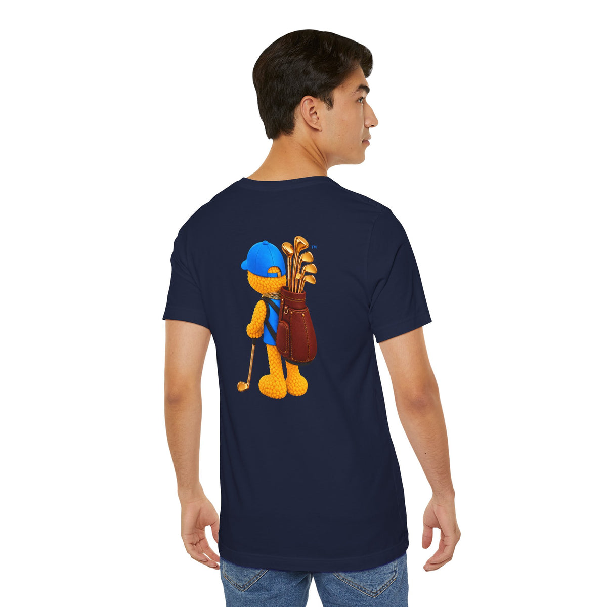 Doh Boi Golf™ Golf T-Shirt – Front & Back Golfer Graphic Tee