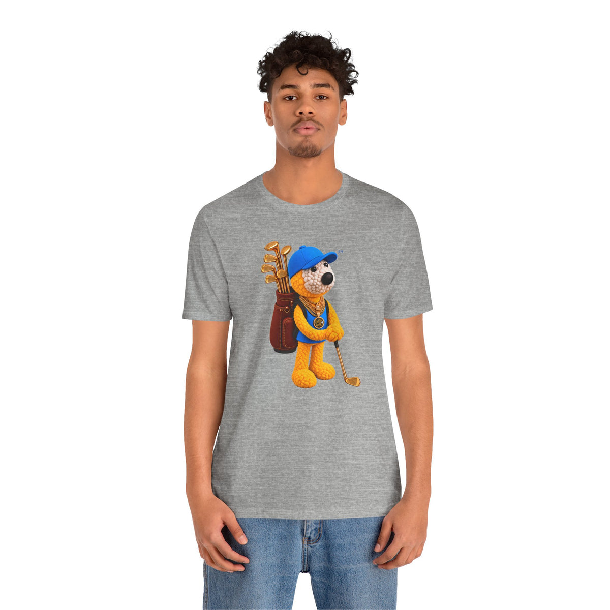 Doh Boi Golf™ Golf T-Shirt – Front & Back Golfer Graphic Tee