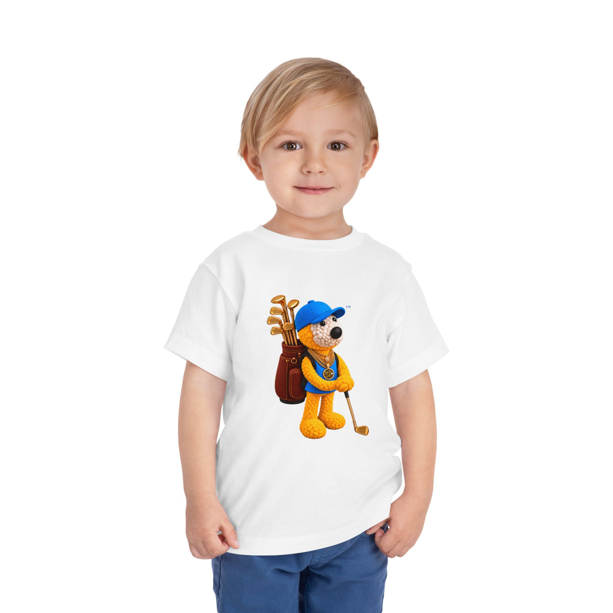 Doh Boi Golf™ Toddler Golf T-Shirt – Kids Golfer Graphic Tee