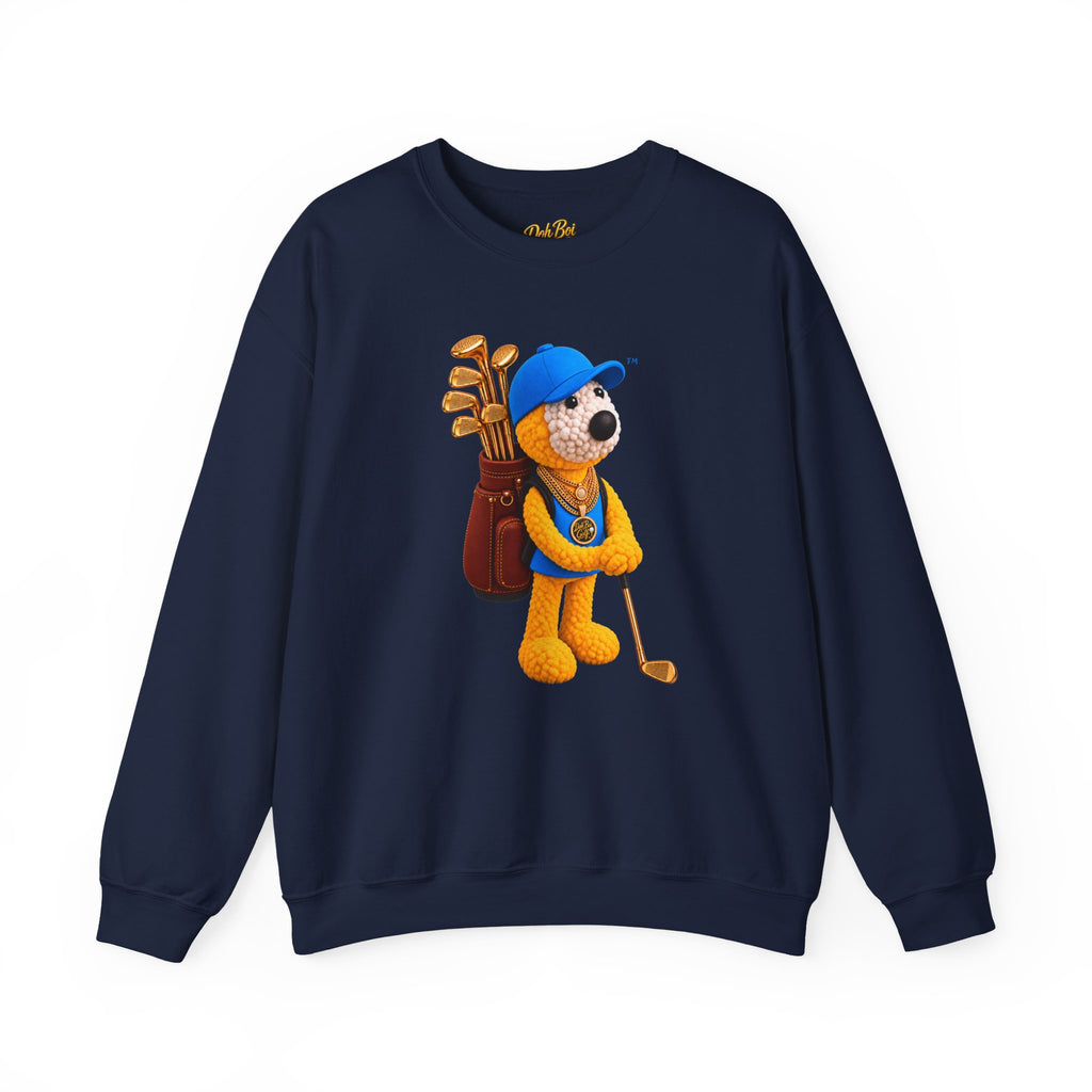 Doh Boi Golf™ Unisex Golf Sweatshirt – Urban Golfer Graphic Crewneck