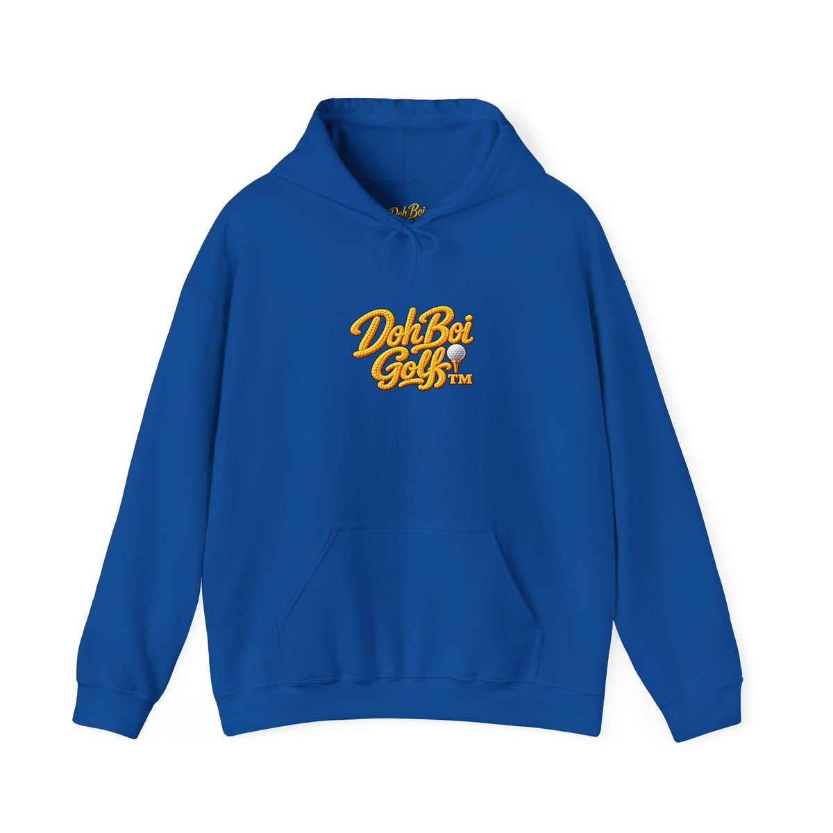 Doh Boi Golf™ Golf Hoodie – Front Logo & Back Golfer Graphic Pullover