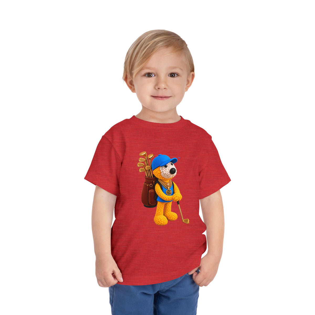 Doh Boi Golf™ Toddler Golf T-Shirt – Kids Golfer Graphic Tee