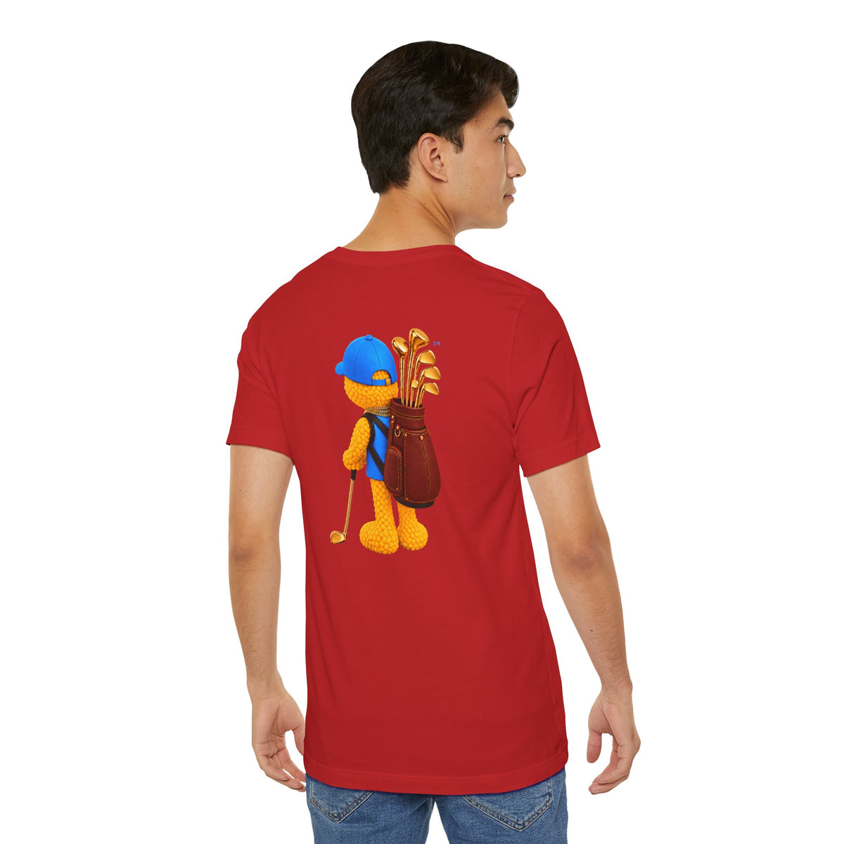 Doh Boi Golf™ Golf T-Shirt – Front & Back Golfer Graphic Tee