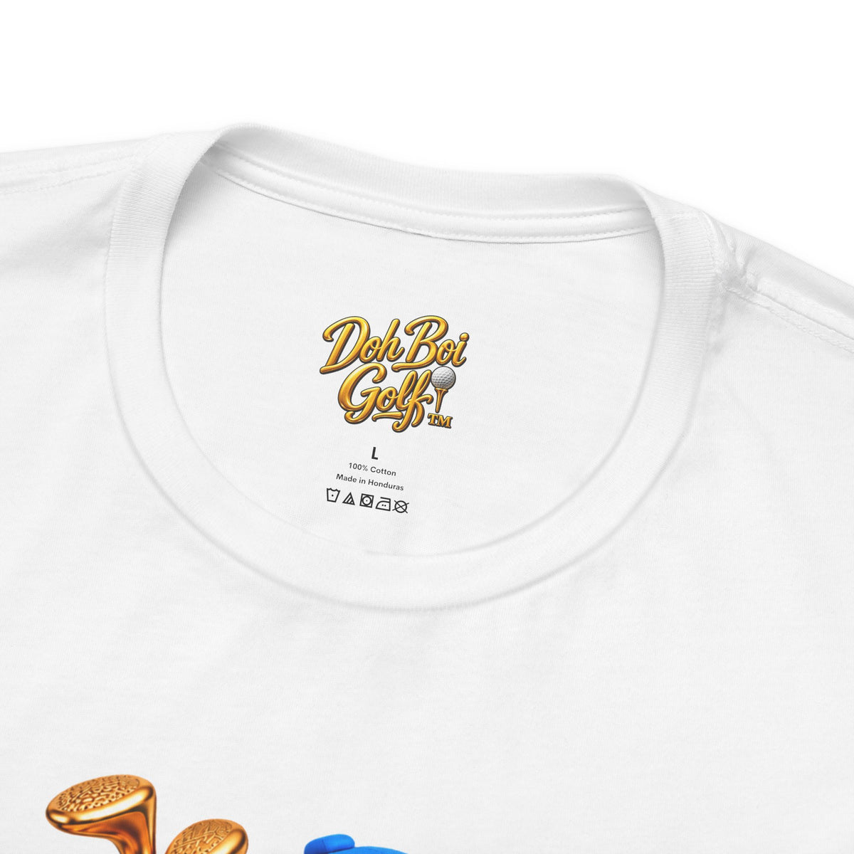 Doh Boi Golf™ Golf T-Shirt – Front & Back Golfer Graphic Tee