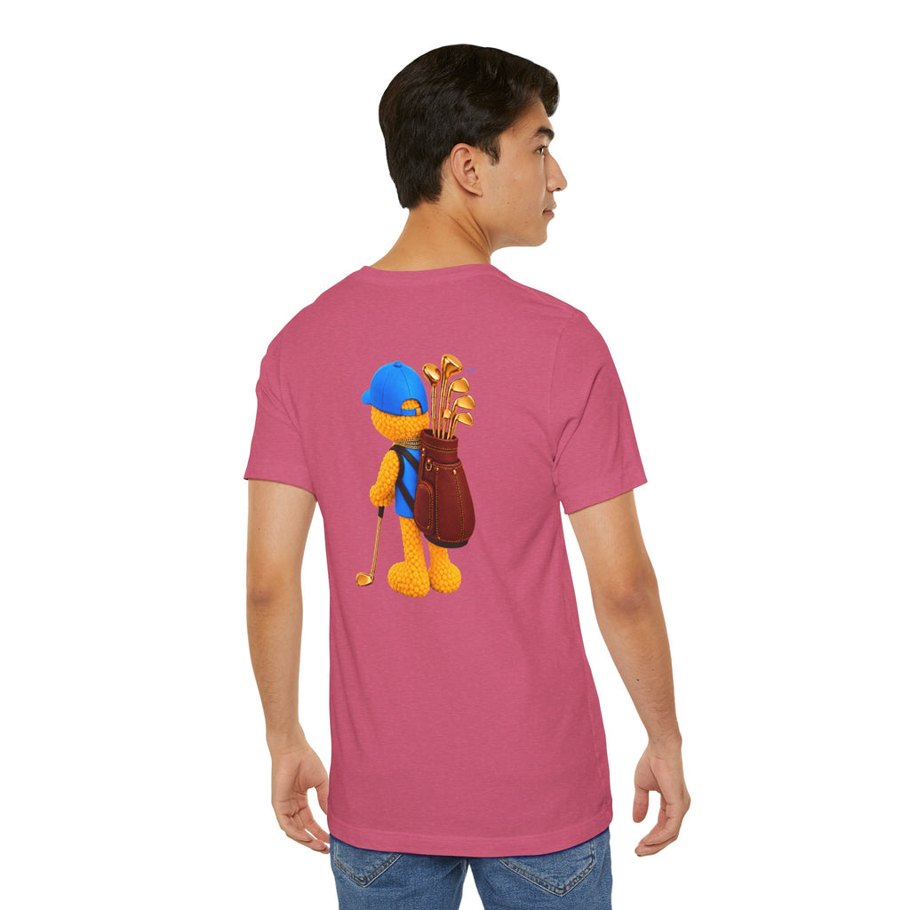 Doh Boi Golf™ Golf T-Shirt – Front & Back Golfer Graphic Tee
