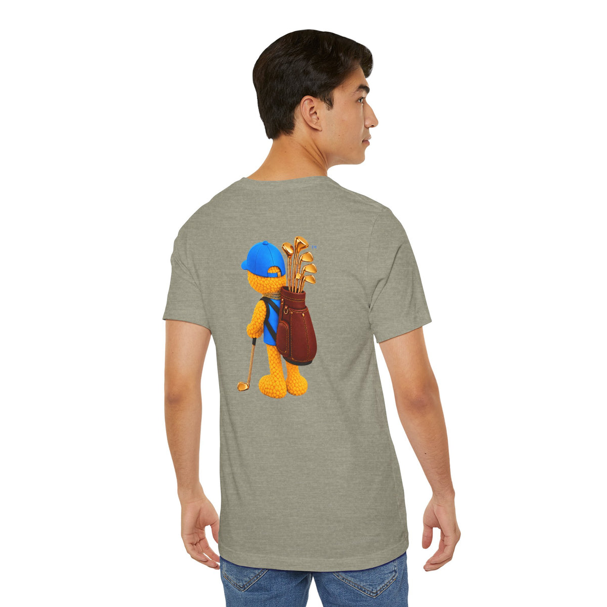 Doh Boi Golf™ Golf T-Shirt – Front & Back Golfer Graphic Tee
